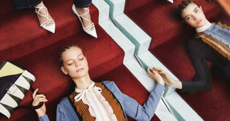 Рекламная кампания Valentino, pre-fall 2015