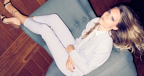 Катя Мухина в лукбуке Alexander Terekhov, resort 2015