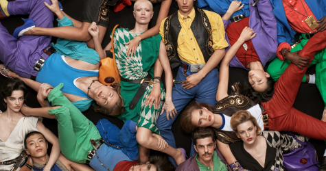 Versace выпустил кампанию первой и последней коллекции Дарио Витале