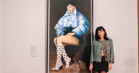 Портрет певицы Лили Аллен выставили в Национальной портретной галерее в Лондоне