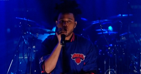 The Weeknd в гостях у Дэвида Леттермана