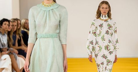 Лондонская неделя моды: Emilia Wickstead, весна-лето 2017