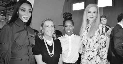 Гости показа Prada в Милане