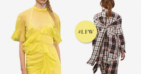 Главные тренды Недели моды в Лондоне, весна-лето 2017