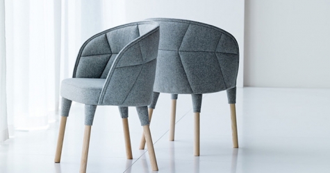 Мебельная выставка в Стокгольме: кресло Emily от Färg & Blanche