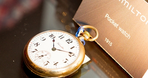 Выставка винтажных часов Hamilton в бутике Hour Passion