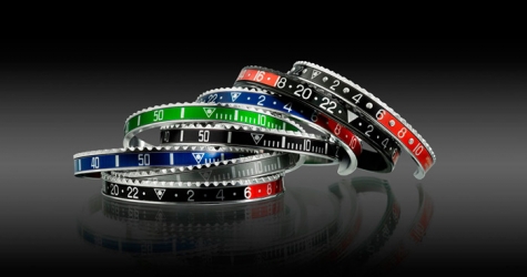 Браслеты Speedometer Official в виде безелей часов Rolex