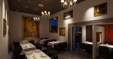 Еда как искусство: японский ресторан в стиле арт-галереи