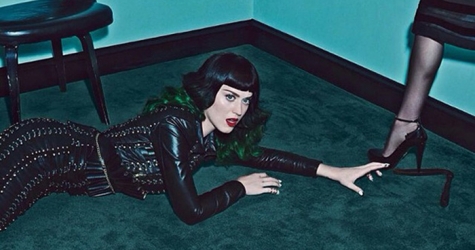 Мадонна и Кэти Перри в cъемке для V Magazine