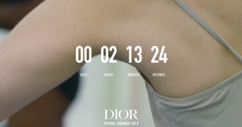 Прямая трансляция показа Christian Dior, коллекция весна-лето 2019