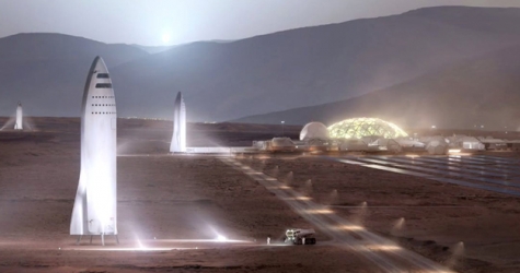 К 2028 году на Марсе может появиться база SpaceX