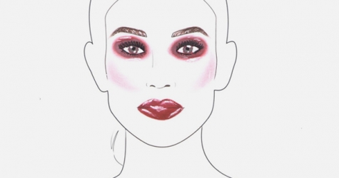 Визажист NARS рисует для Buro 24/7