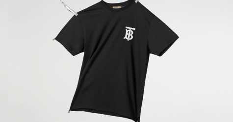 Рикардо Тиши выпустил футболки с новой монограммой Burberry