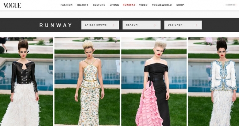 Оказалось, что публикацию на Vogue Runway можно купить