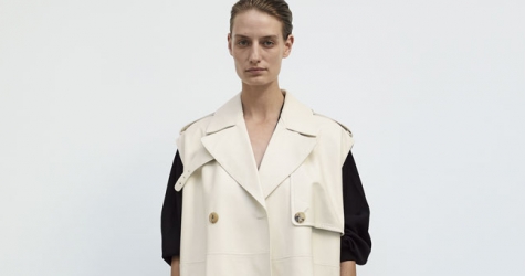 Кожаные плащи и плетёные сумки в лукбуке весенне-летней коллекции Bottega Veneta