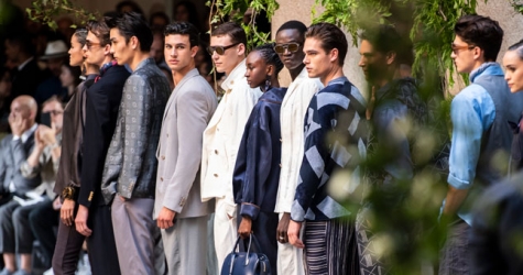 Giorgio Armani, мужская коллекция весна-лето 2020