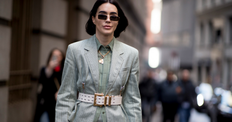 Береты с помпонами и комбинезоны: что носят на Неделе моды в Нью-Йорке