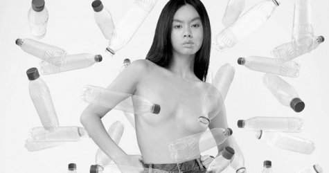 Бренд Ksenia Schnaider выпустил коллекцию денима из переработанных пластиковых бутылок