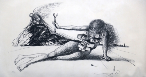 Посетительницы галереи в Екатеринбурге повредили работу Сальвадора Дали