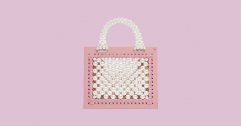 Вышитая жемчугом сумка 0711 — выбор Buro.