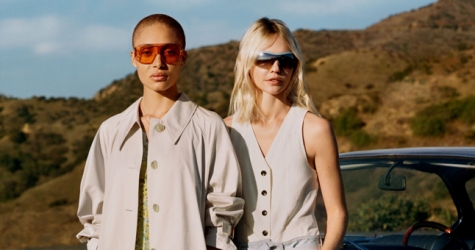 Саша Пивоварова и Адвоа Абоа снялись в новой весенне-летней кампании Mango