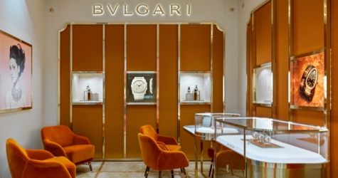 В Москве открылся первый часовой бутик Bvlgari