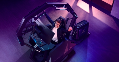 Acer представил новую версию игровой капсулы Predator Thronos Air