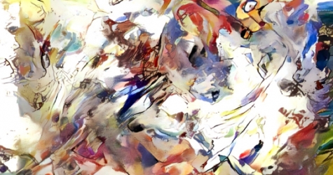 Нейросеть создала картину по мотивам песни «На заре» группы «Альянс»