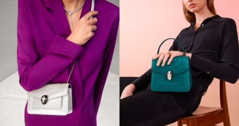 В Aizel появились сумки Bvlgari из коллекции Serpenti Forever