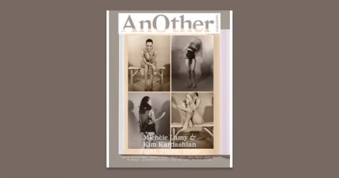 Мишель Лами и Ким Кардашьян снялись для обложки Another Magazine