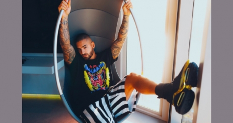 Balmain сделал коллаборацию с колумбийским певцом Малумой