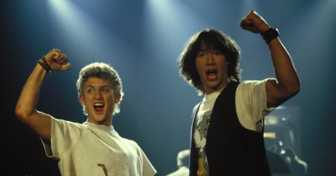 Появились первые кадры из новой части «Невероятных приключений Билла и Теда» с Киану Ривзом