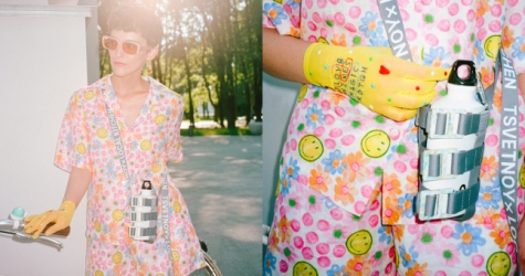 «Кухня на районе» и «Цветной» выпустили экосумки для ношения бутылок