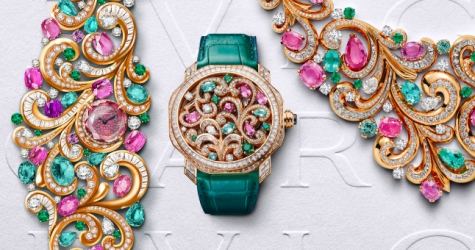 Bvlgari представил новые ювелирные часы из коллекции Barocko