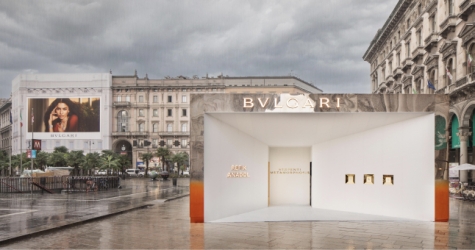 Bvlgari представил интерактивную инсталляцию, вдохновленную природой