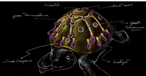 Bvlgari сделал драгоценную скульптуру вместе с художником Франческо Веццоли