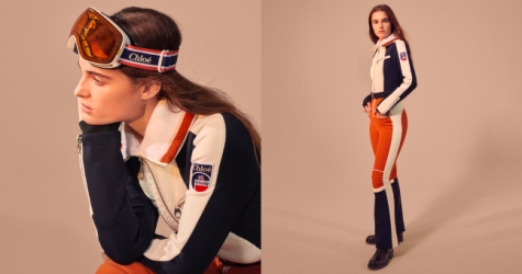 Chloé выпустил коллаборацию с брендом лыжной экипировки Fusalp