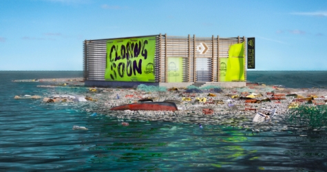 Converse открыл виртуальный магазин на мусорном острове в Тихом океане