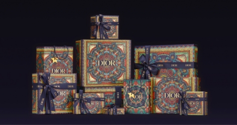 Dior выпустил праздничный AR-фильтр для инстаграма
