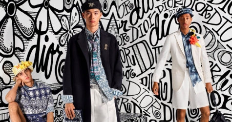 Монограммы и графика Шона Стусси: Dior Men показал кампанию осенне-зимней коллекции