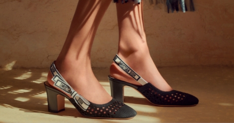 Dior представил новые туфли Dior & Moi с ажурным плетением и открытой пяткой