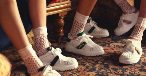 Мария Грация Кьюри представила новые кроссовки Dior-ID из белой кожи