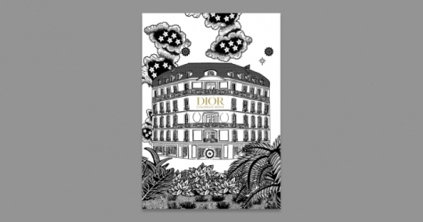 Dior выпустил раскраску по мотивам круизной коллекции 2020 года