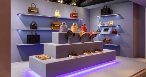 Dior открыл поп-ап-бутик в лондонском универмаге Harrods