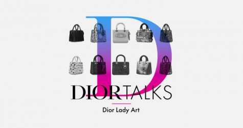 Dior запустил подкаст об арт-коллекции сумок Dior Lady Art