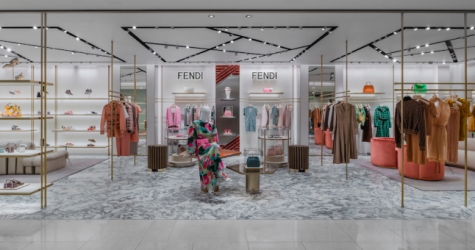 Fendi открыл новый бутик в ЦУМе