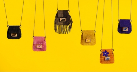 Fendi выпустил летние микросумки из бисера