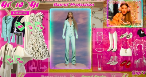 Джиджи Хадид стала героиней фэшн-игры в видео Vogue