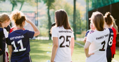 Футбольный клуб GirlPower провел благотворительную воскресную тренировку