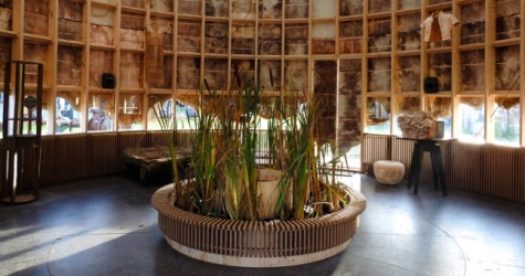 Нидерландские дизайнеры сделали беседку, которая очищает воздух от углекислого газа